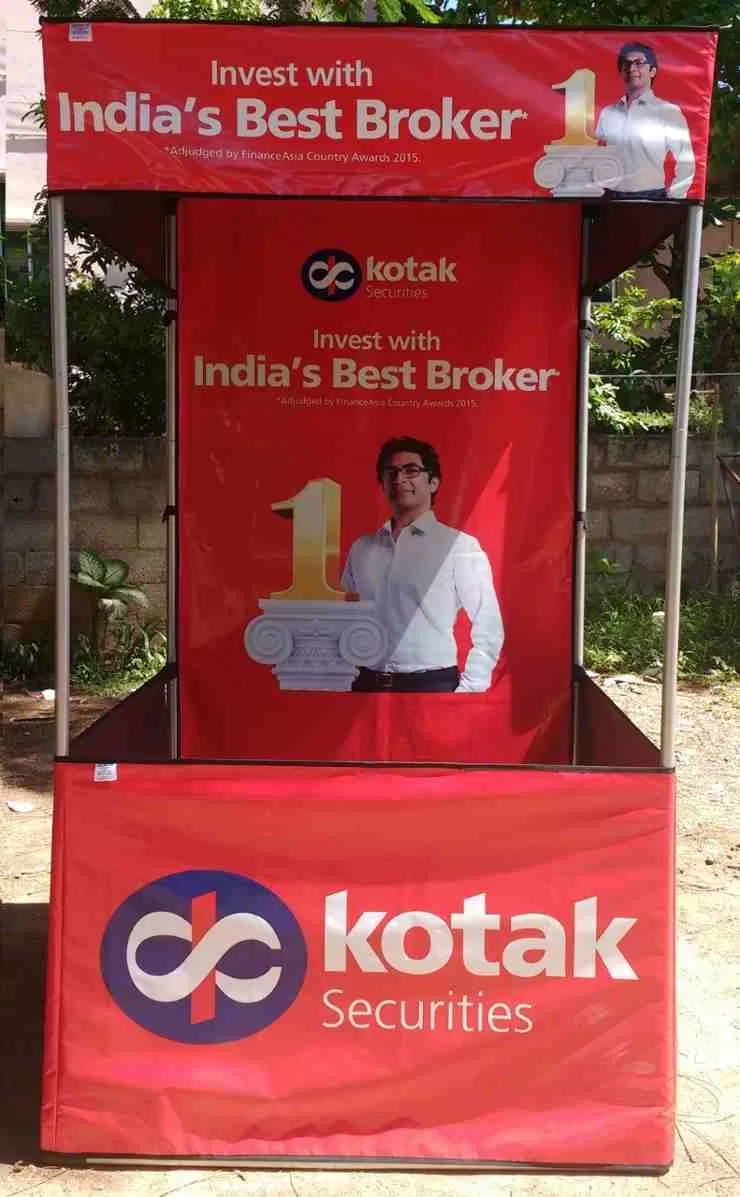 Promotional Folding Commercial Marketing Tents Kiosk sellers